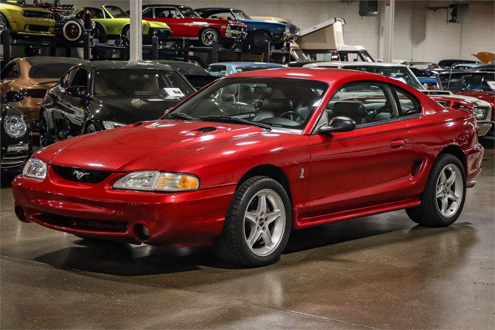 1998 Ford Mustang Svt Cobra Available For Auction 