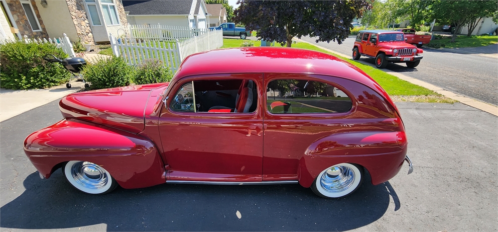 302-POWERED 1948 FORD SUPER DELUXE available for Auction | AutoHunter.com |  42473651